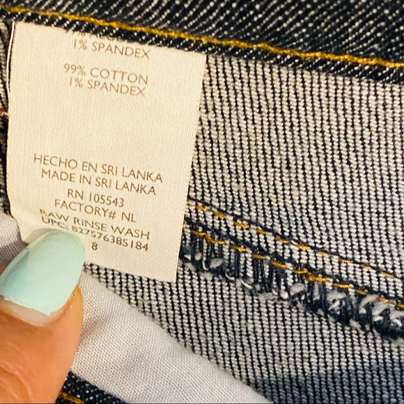 Dark Blue Daisy Fuentes Bootcut Jeans Size 8 - Picture 5 of 9